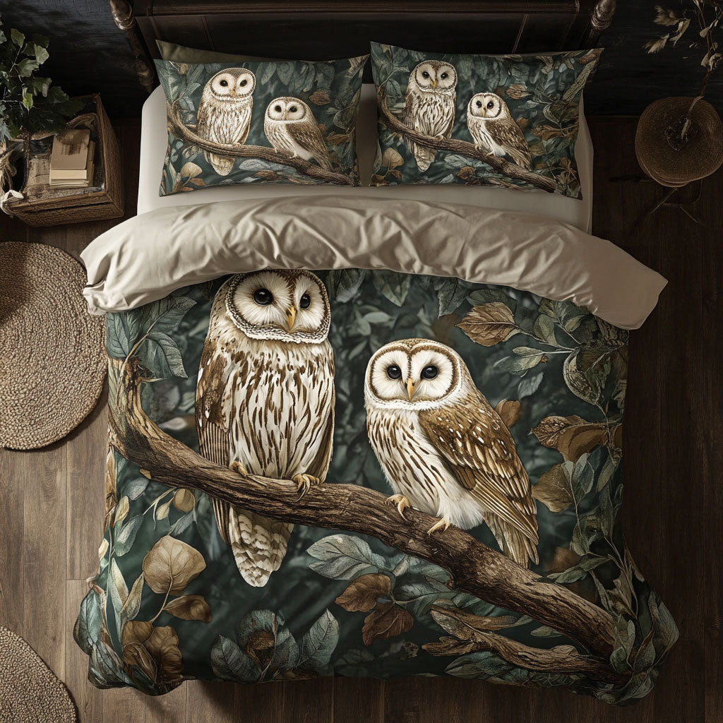 Owl In The Wild WU0302017CL Duvet Cover Set