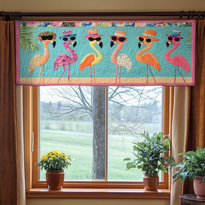 Pink Party Crew WY1407048CL Quilted Valance