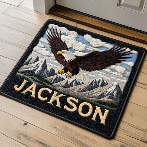 The Alpine Sentinel WJ1508024CL Personalized Doormat