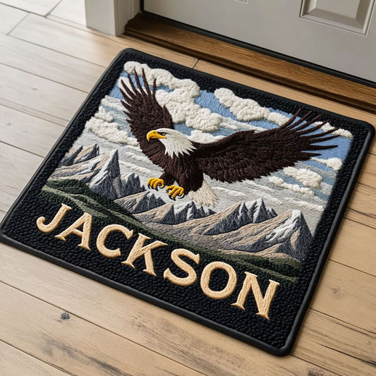 The Alpine Sentinel WJ1508024CL Personalized Doormat