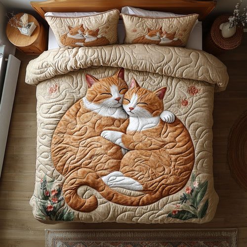 Snuggle Cat WY1003086CL Duvet Cover Set