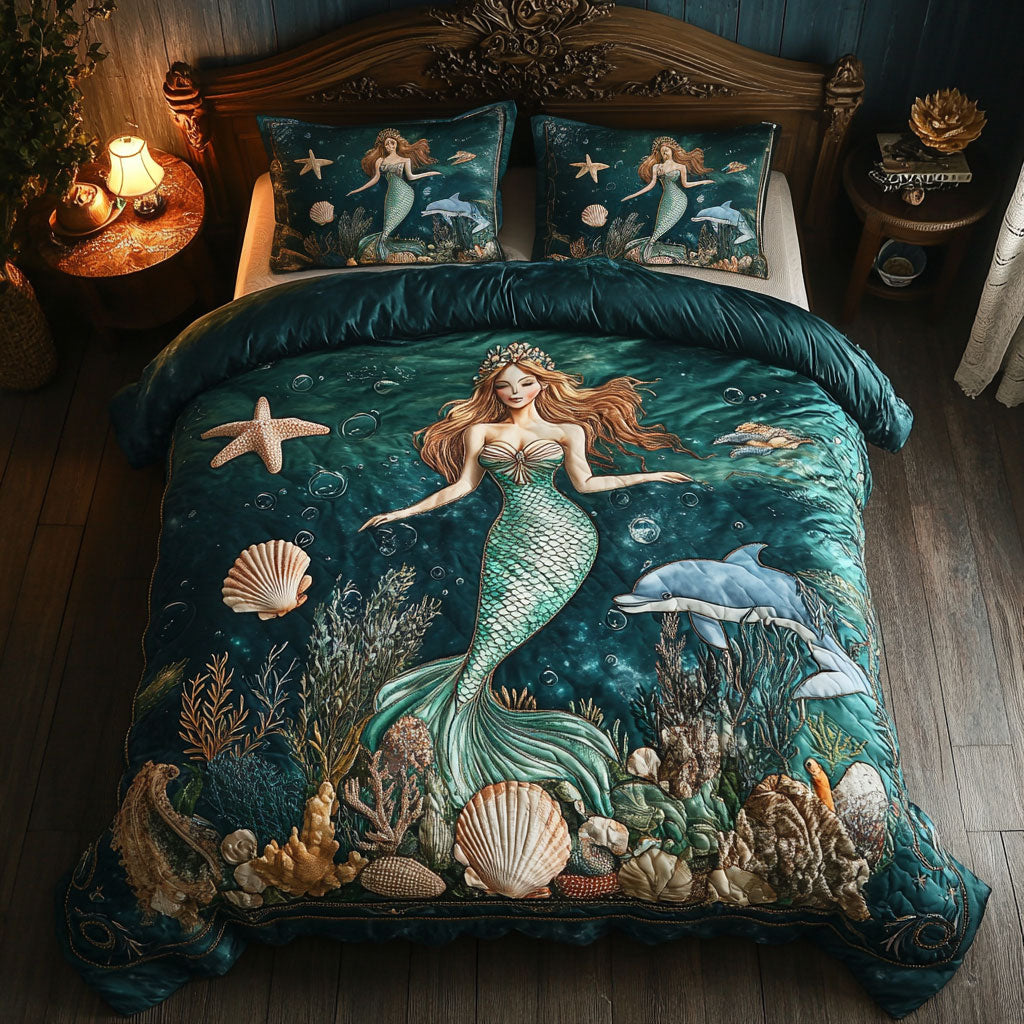 Majestic Mermaid WY2205009CL Duvet Cover Set