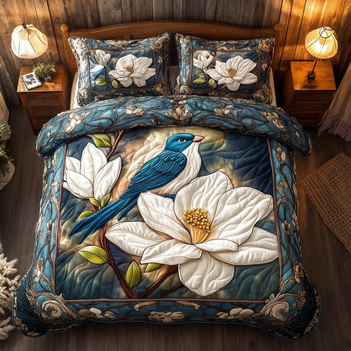 White Bloom Serenity CM1505039CL Duvet Cover Set