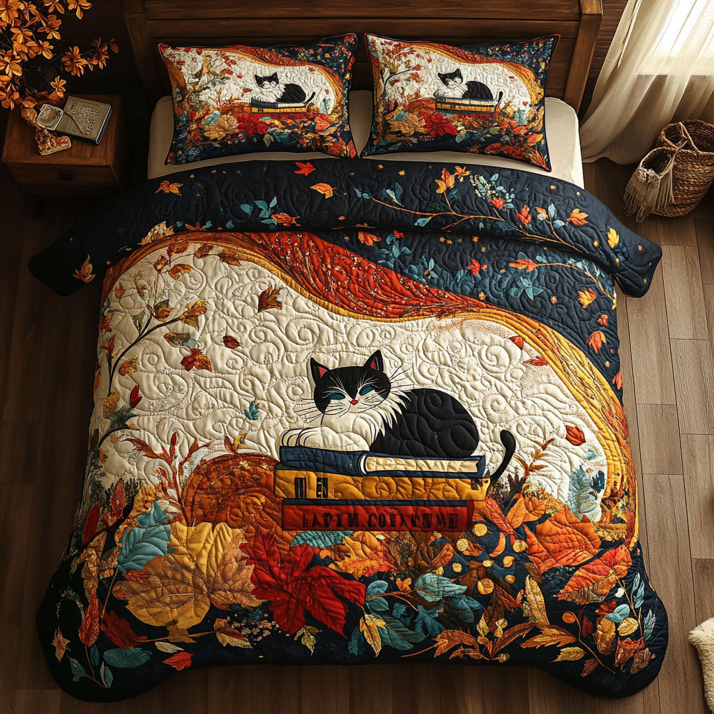 Autumn Catnap WY0703040CL Duvet Cover Set