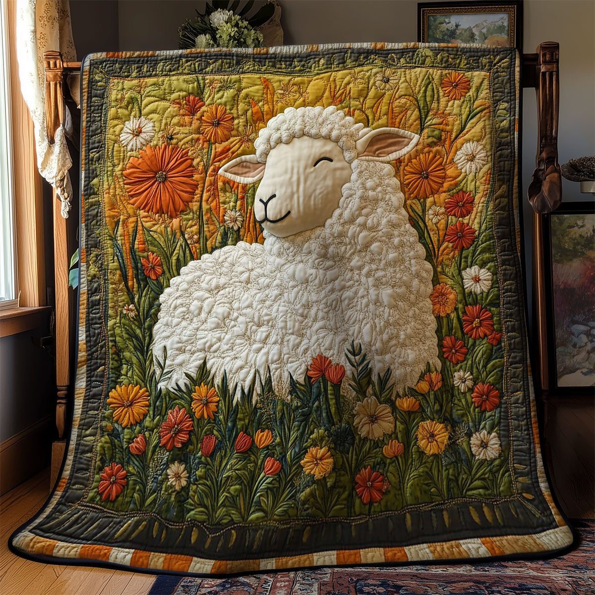 Fluffy Fields WY1203044CL Quilt