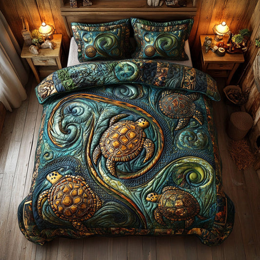 Turtle Tide WY1703063CL Duvet Cover Set