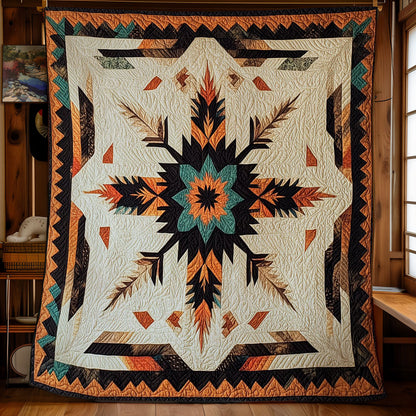 Native American Star WY0503122CL Quilt