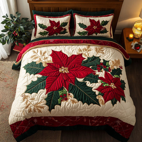 Poinsettia CM3103007CL Duvet Cover Set