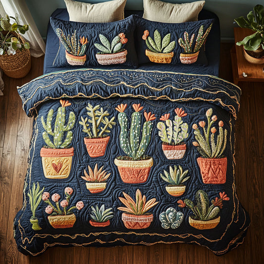 Cactus Collection WY2802145CL Duvet Cover Set