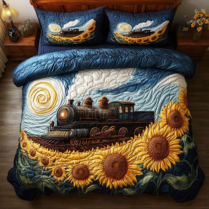 Fieldbound Train WY0401027CL Duvet Cover Set