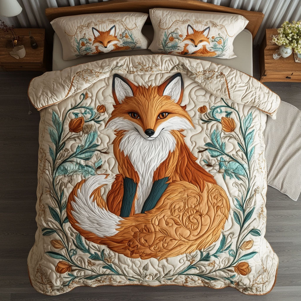 Fox In Garden WY2502030CL Duvet Cover Set