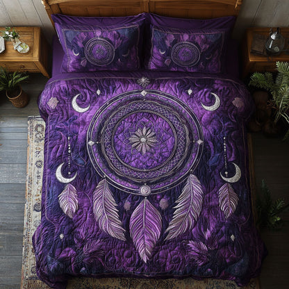 Mystic Purple Midnight Dreamcatcher WY0306028CL Duvet Cover Set