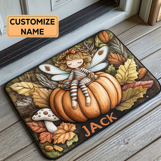 Fairy Autumn CP2508027CL Personalized Doormat
