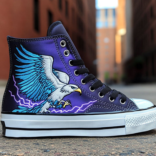 Thunder Eagle CW1109087CL Canvas High-Tops