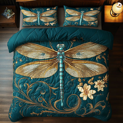 Royal Flower Dragonfly WY2603002CL Duvet Cover Set