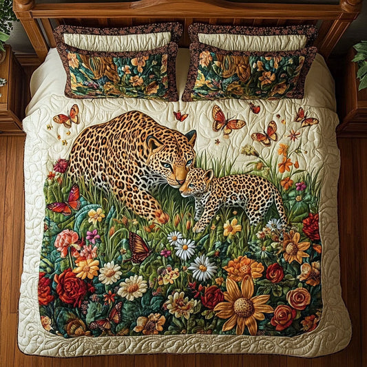 Leapard In Forest WY2901069CL Duvet Cover Set