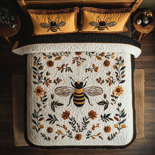 Bee In Garden WY1003044CL Duvet Cover Set