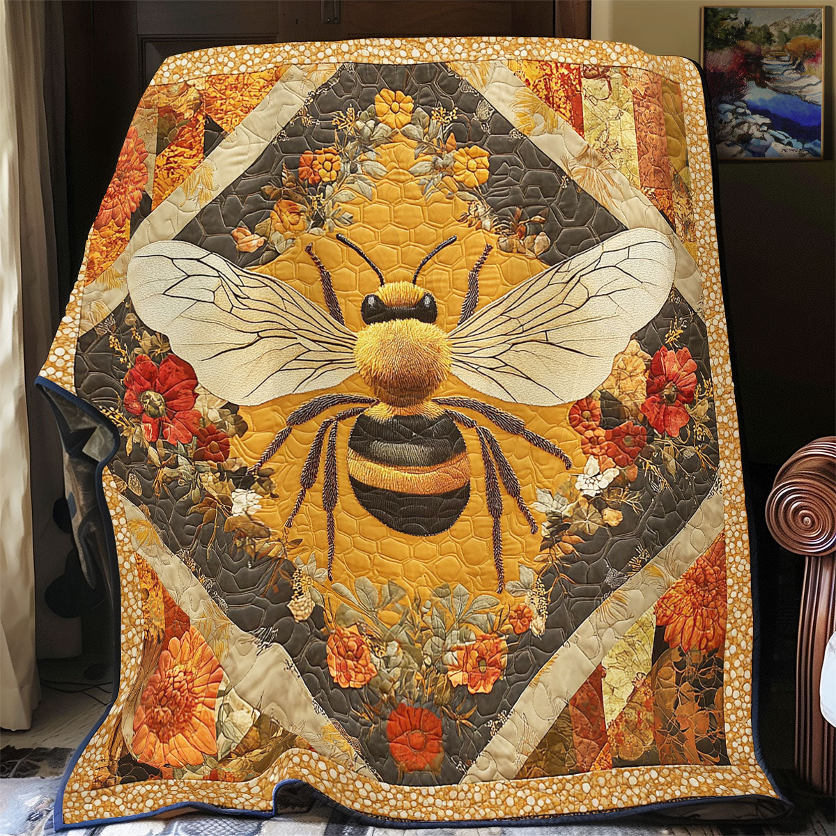 Amber Bee WY1803001CL Quilt