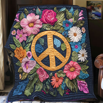 Groovy Garden WY1403021CL Quilt