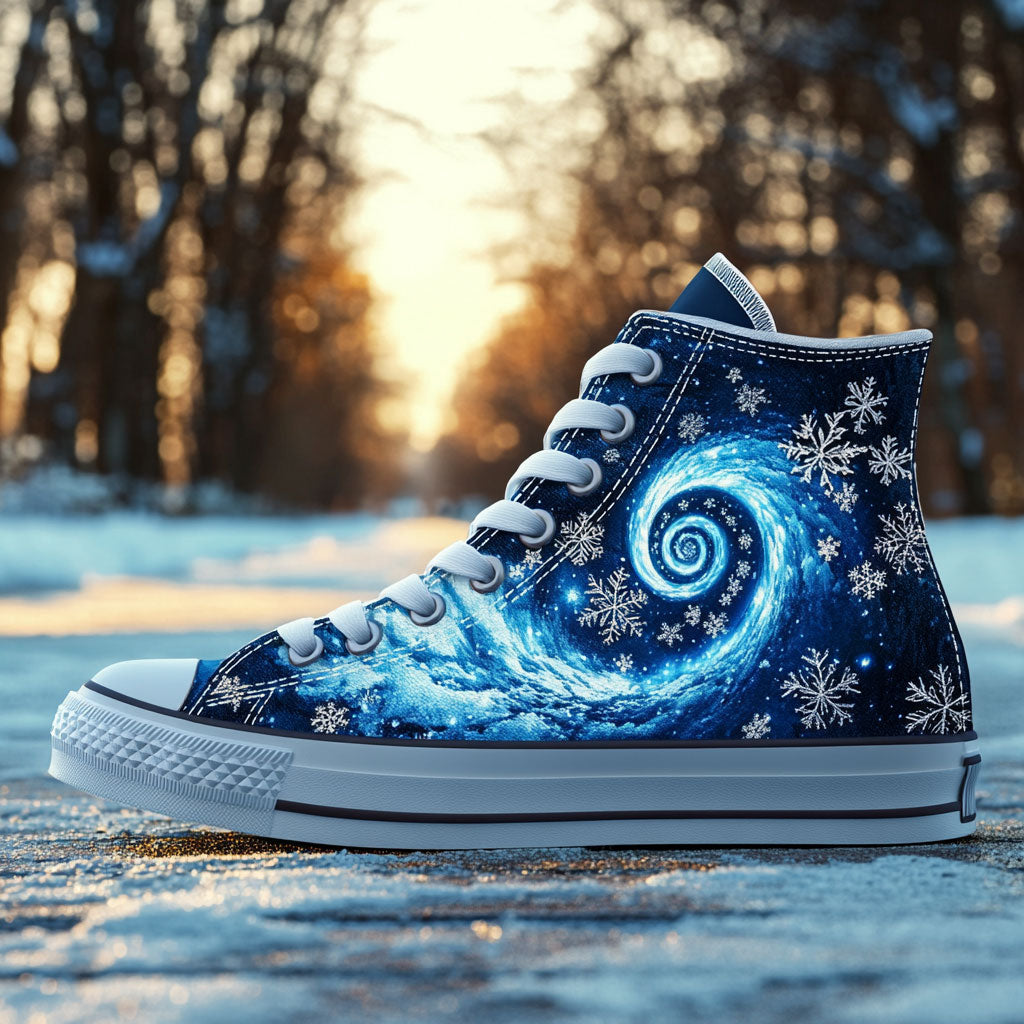 Snow Spiral WJ2009028CL Canvas High-Tops