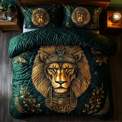 Egyptian Lion Majesty WY1607030CL Duvet Cover Set