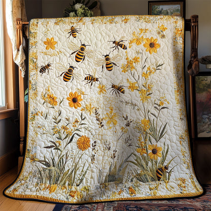 Worker Bees WY1803056CL Quilt