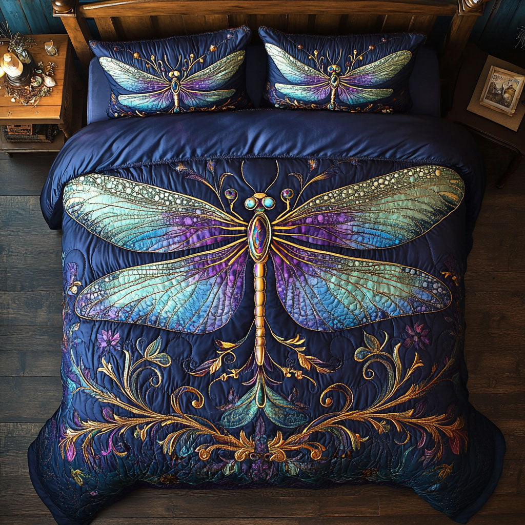 Mystic Colorful Dragonfly WY2205011CL Duvet Cover Set