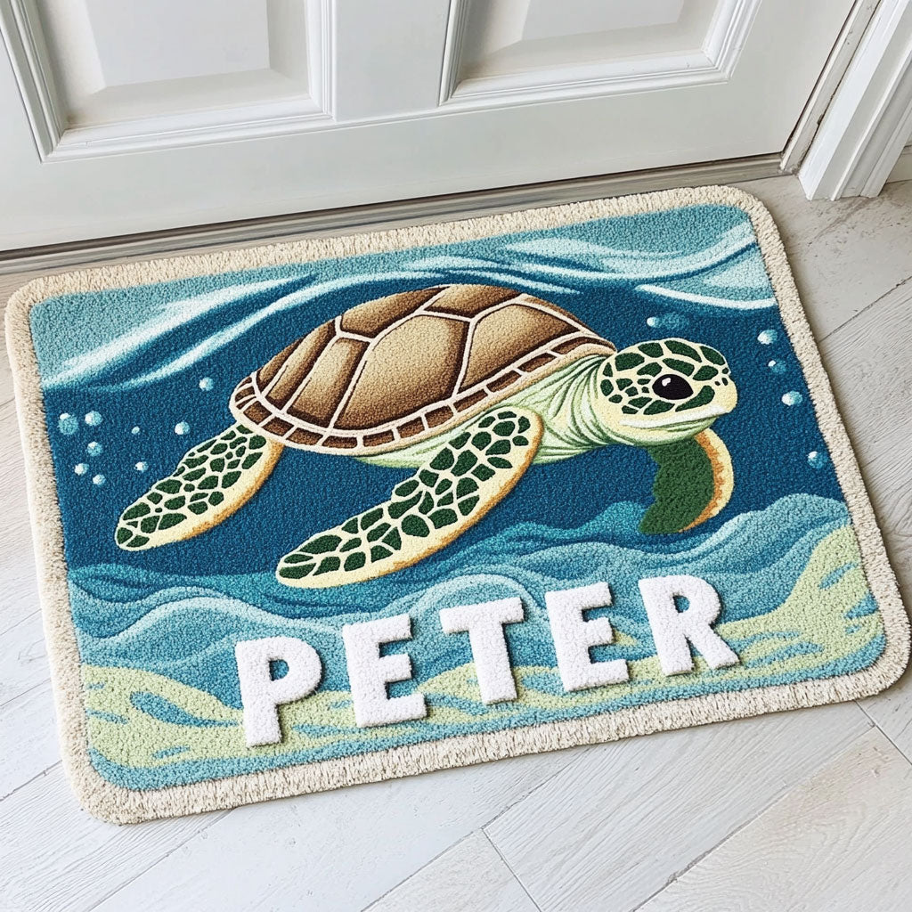 The Coral Gate WJ1508027CL Personalized Doormat