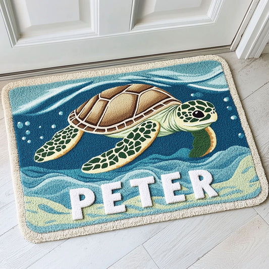 The Coral Gate WJ1508027CL Personalized Doormat