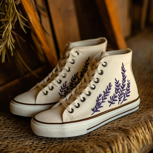 Lavande WJ0309001CL Canvas High-Tops
