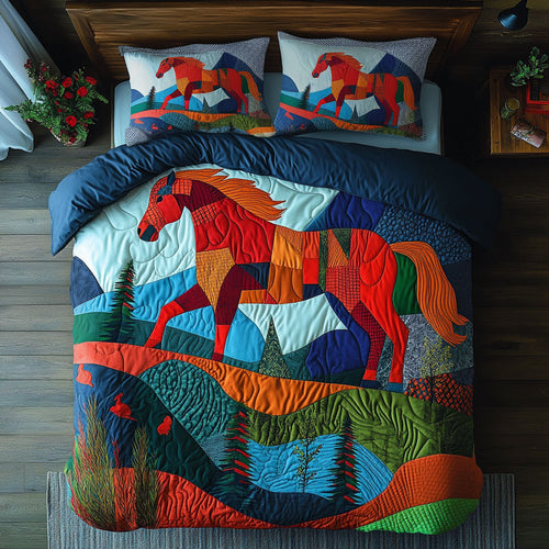 Quilt Horse WY1905011CL Duvet Cover Set