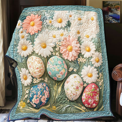 Easter Egg In Flower WY1303036CL Quilt