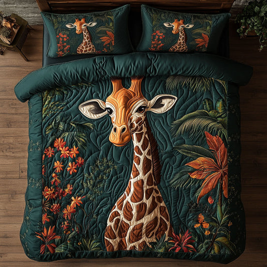 Giraffe In Bloom WY0204051CL Duvet Cover Set