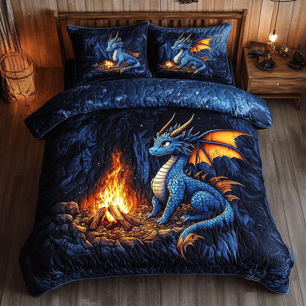 Dragon Fire WY2105025CL Duvet Cover Set