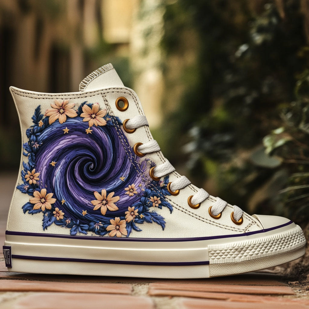 Mystic Petals WJ2009013CL Canvas High-Tops