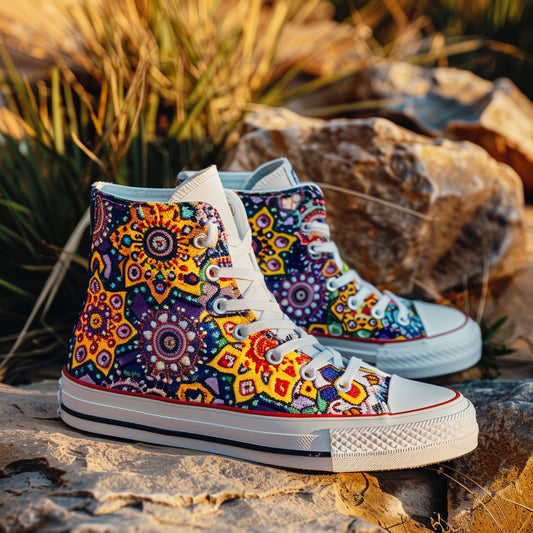 Spectrum Stride WJ0509055CL Canvas High-Tops