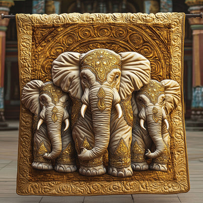 Golden Elephant WY0906010CL Quilt