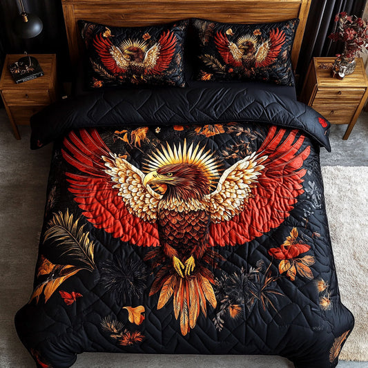 Glorious Fire Eagle WY0802053CL Duvet Cover Set