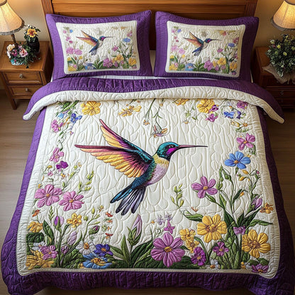 Garden Hummingbird WY1703093CL Duvet Cover Set