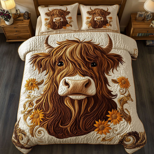 Highland Cow CM0304008CL Duvet Cover Set