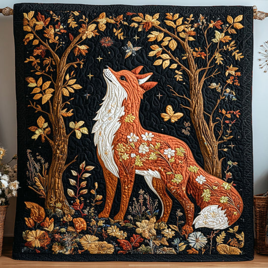 The Wild Bloom Fox WY1007026CL Quilt