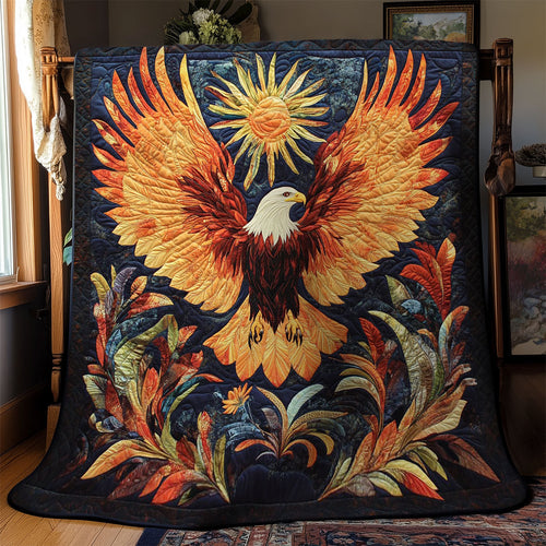 Glorious Eagle WY1002078CL Quilt