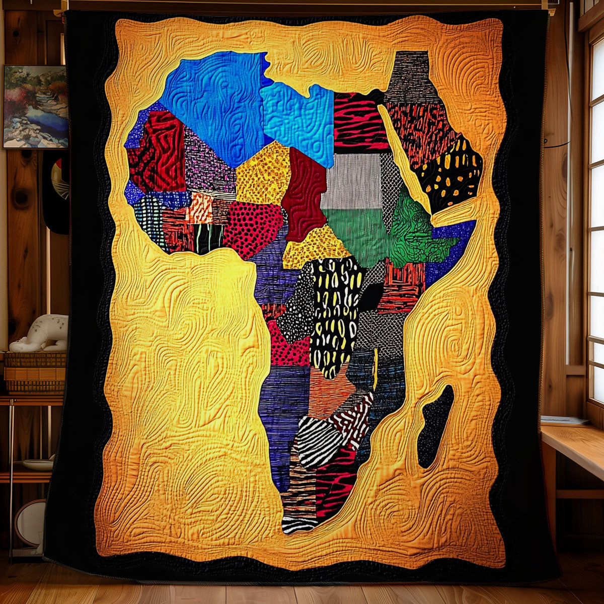 Echoes of Africa WY1103017CL Quilt