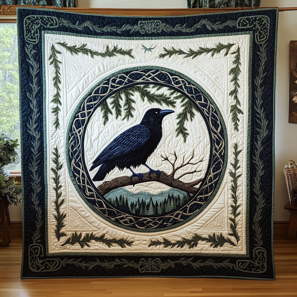 The Raven Vigil WY0804023CL Quilt