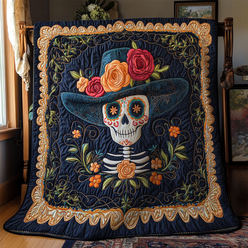 Sugar Skull Elegance WY1203076CL Quilt