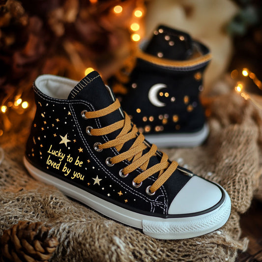 Midnight Whispers WJ0509066CL Canvas High-Tops