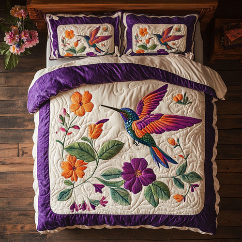 Hummingbird Garden WY2605010CL Duvet Cover Set