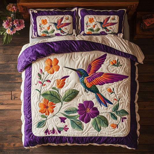Hummingbird Garden WY2605010CL Duvet Cover Set