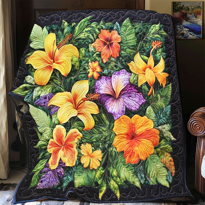 Hibicus Garden WY1002088CL Quilt