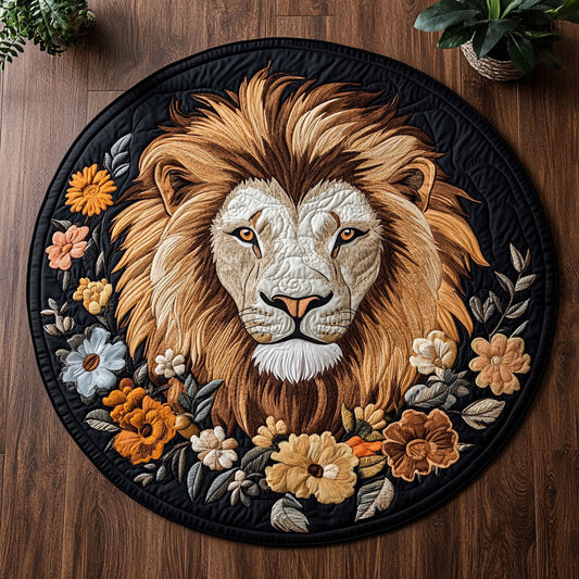 Roaring Warmth CM2005046CL Quilted Round Mat